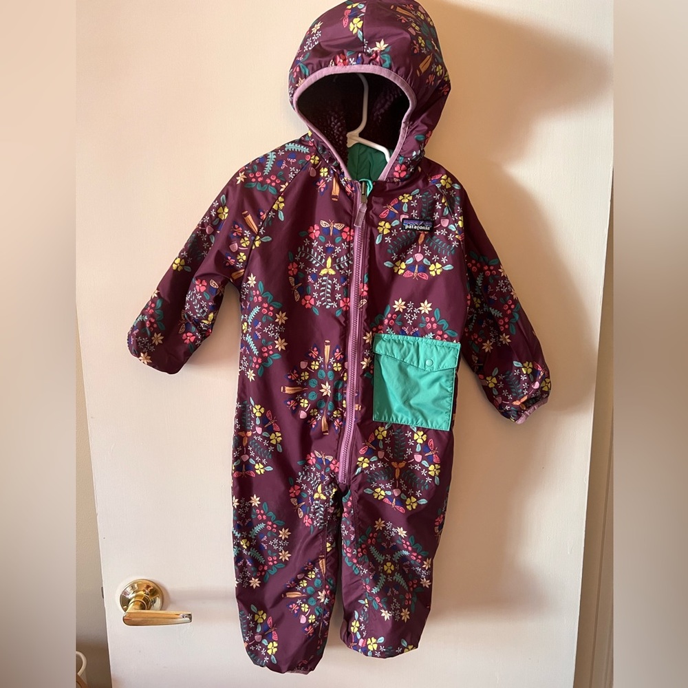 Patagonia reversible baby bunting